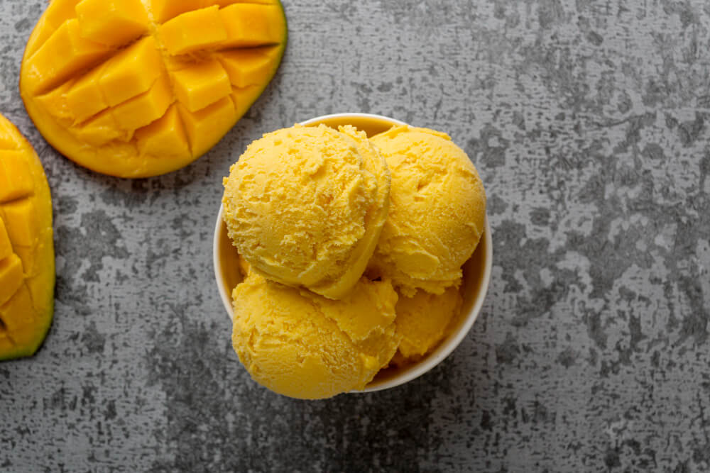 helado de mango - receta